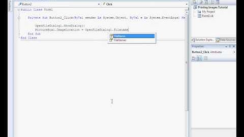 Visual Basic Tutorial - Printing Images
