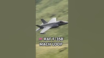 🇬🇧 RAF F-35B Mach Loop Flybys #fighterjet #aviation #viral