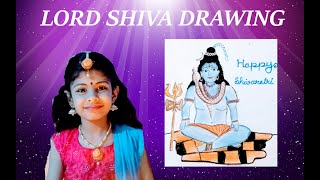 How To Draw Lord Shiva With Colour Pencil | Shivaratri Spcl|