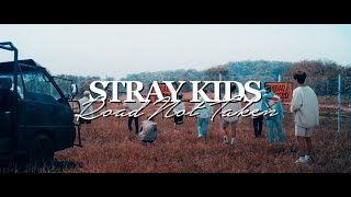 Stray Kids Road Not Taken Two Roads Diverged In A Yellow Wood.