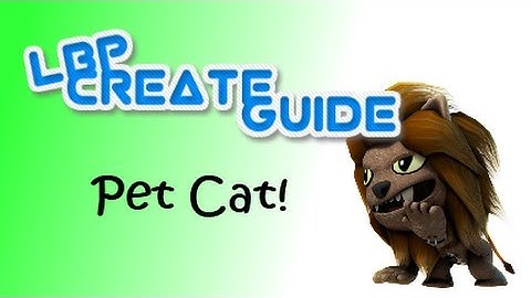 LBP2 CreateGuide: Pet Cat! (Sackbot)