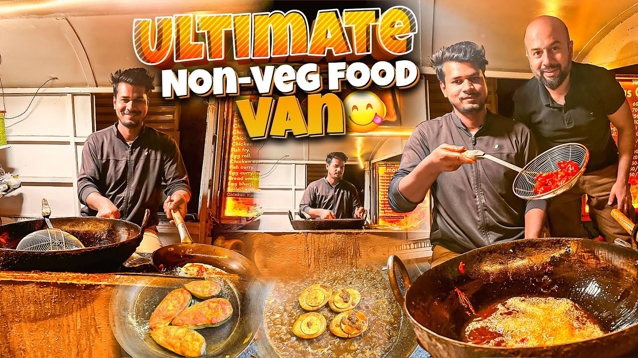 Mustafa Bhai Ka Ultimate Non-Veg Food Van | Street Food India | Jodhpur Street Food