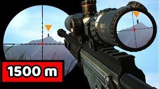 Sniper !! Tir de Précision à Longue Distance - 1500 mètres Headshot - Battlefield 4 screenshot 3