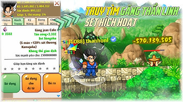 NGỌC RỒNG BLACK | ĐẦU TƯ CỰC MẠNH... NÂNG CẤP FULL ĐỒ 8 SAO.. TÌM GĂNG THẦN SET HIẾM !