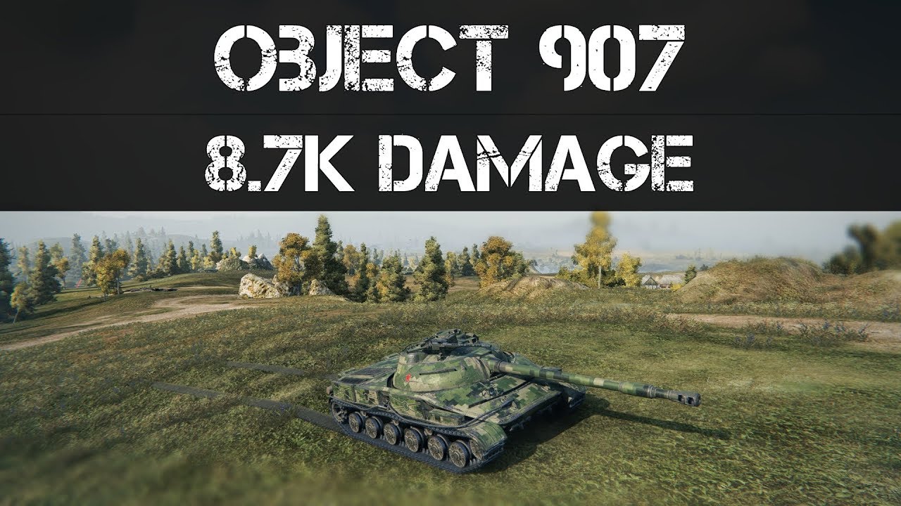 wot replay Random battle || Object 907 - Going ham on Malinovka!