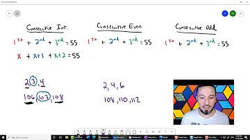 Finding Consecutive Integers