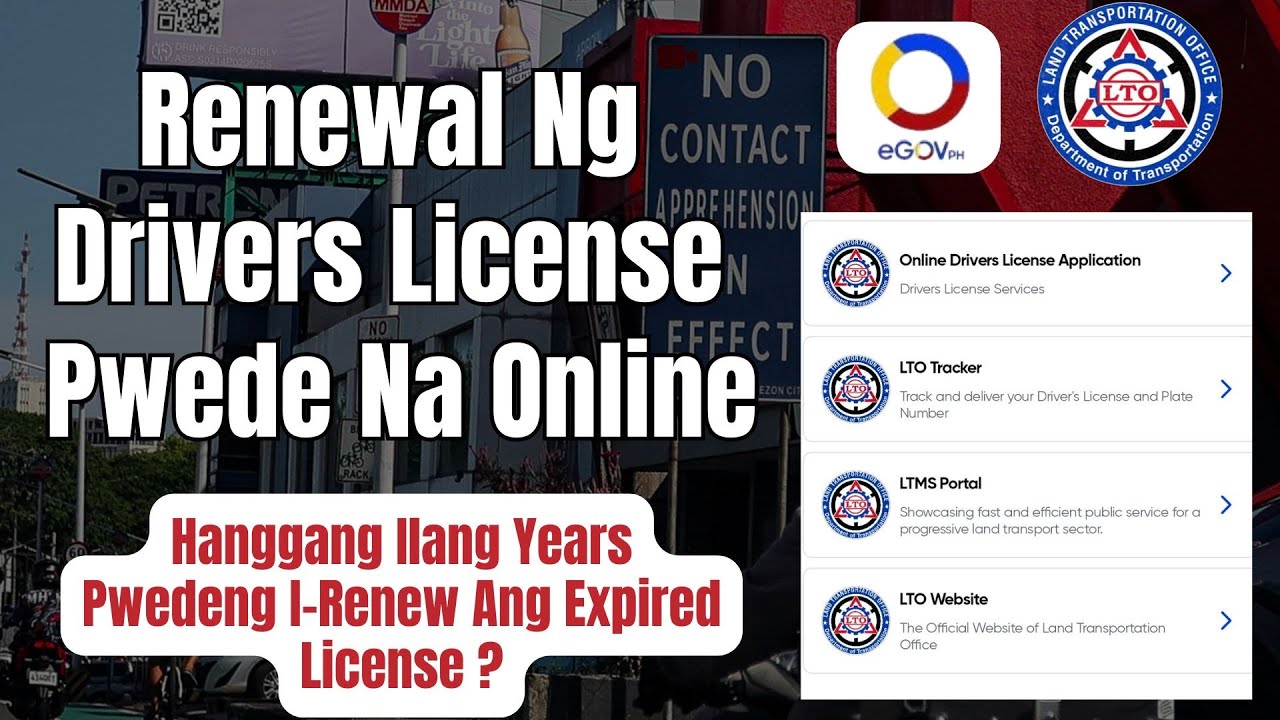 Step By Step Guide Sa Online Driver's License Renewal - Paano Kung May Penalty?