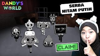 ABC BUT ALL IN BLACK AND WHITE & THE LIGHTS ARE OFF, CLAIM ALL VINTAGE SKINS FOR FREE #dandysworld