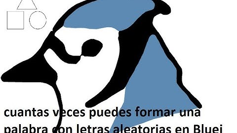 cuantas veces puedes formar una palabra con letras aleatorias en Bluej