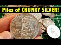 Loads of silver dollars chunky silver canadian junk silver purchase