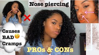 Nose piercing: Pros💗 and Cons❌
