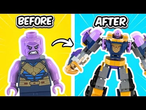 I Upgraded LEGO Marvel Villains…