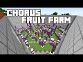 Chorus Fruit Farm - Minecraft 1.15/1.16 Tutorial (Java Edition)