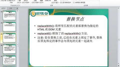17  尚硅谷 佟刚 jQuery 克隆和替换节点