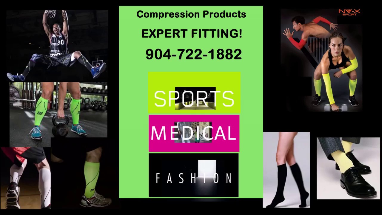 compression socks sleeves expert fitting Jacksonville Fl 32211 YouTube
