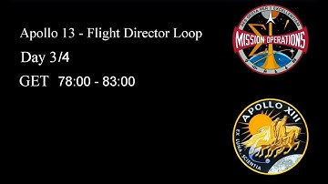 Apollo 13 - Part 13 Flight Director Loop (78:00 - 83:00 GET)