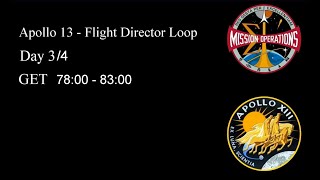 Apollo 13 - Part 13 Flight Director Loop (78:00 - 83:00 GET) by lunarmodule5 4,881 views 10 months ago 5 hours