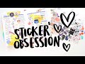 For the Love of Stickers | Plan With Me