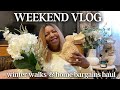 Weekend vlog  home bargains haul  winter walks