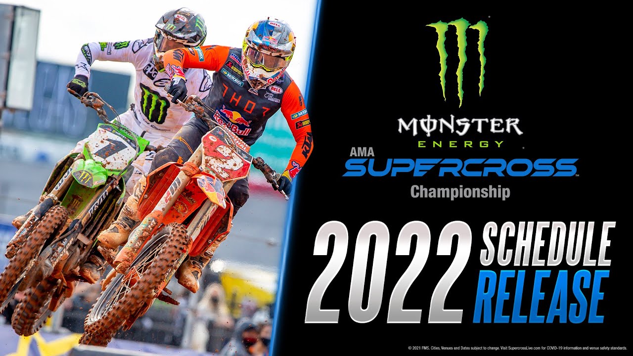 2022 Supercross Season Schedule Release