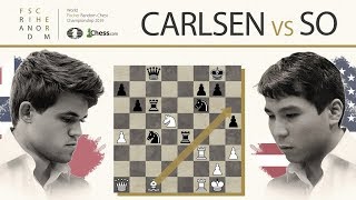 La fortuna sonríe a Carlsen y se clasifica para la final