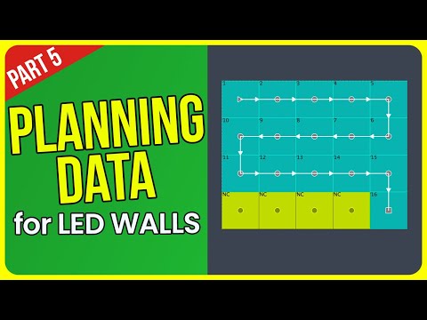 LED Wall Setup | 05 Planning Data for LED Video Walls