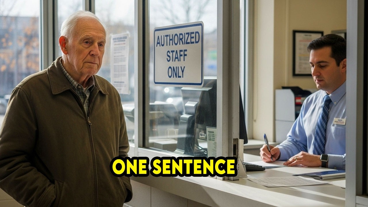 He Waited Quietly at the Post Office— Then One Sentence Made the Entire Room Fall Silent
