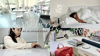 Mi primera semana en la UNI // vlog, arquitectura, selfcare