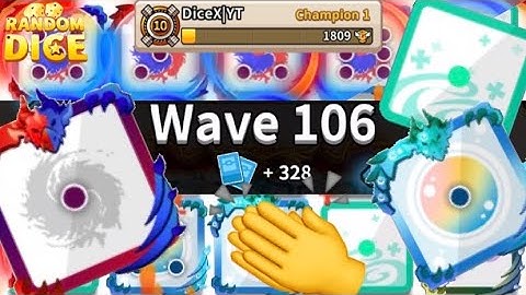 WAVE 100+ YIN YANG + BUBBLE HEAL @DiceX-1 - Random Dice