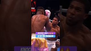 😱Unbelievable! JOSHUA Brutal KO NGANNOU in Boxing Match 🔥🥊