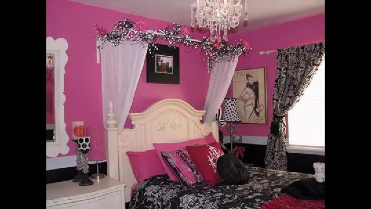 Paris themed teenage bedroom ideas 