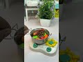 ASMR Toy Kitchen 🥦🍳 – Veg Fry &amp; Cooking Play Set