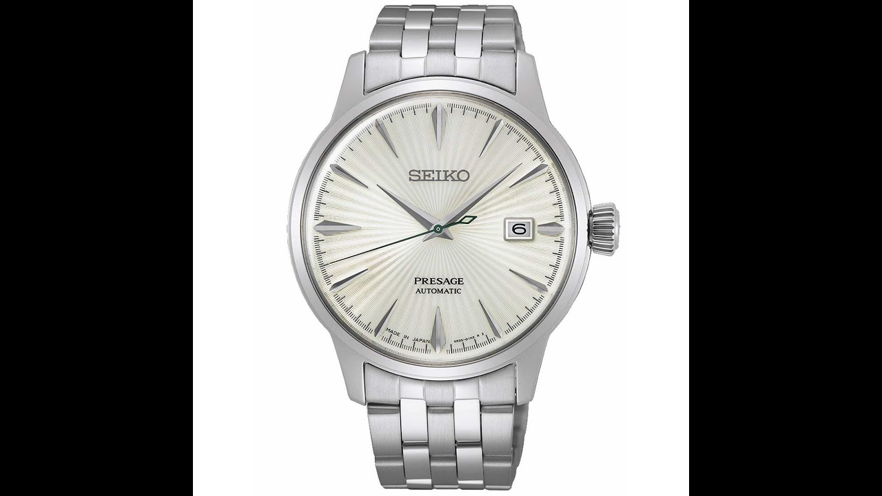 SEIKO PRESAGE COCKTAIL SRPG23J1 - YouTube