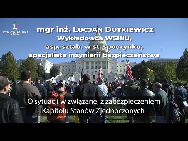 O sytuacji w związanej z zabezpieczeniem Kapitolu Stanów Zjednoczonych.