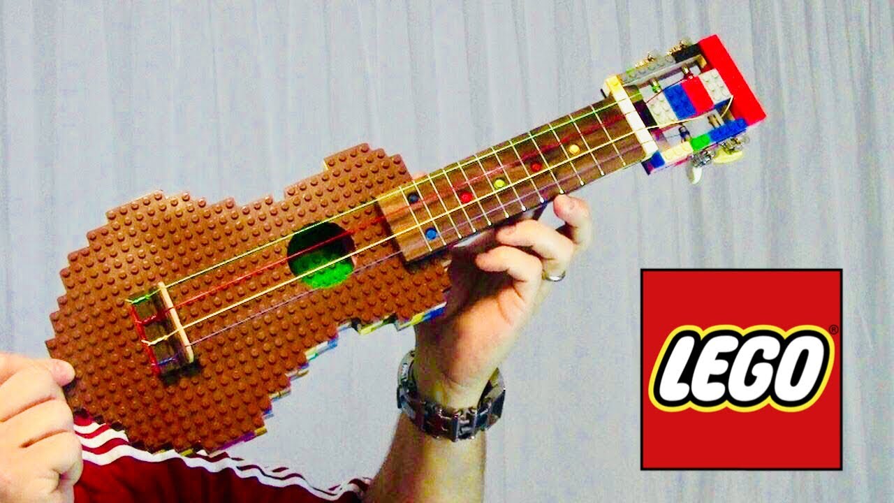 Built a LEGO Ukulele -