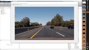 Lane Detection Menggunakan Matlab | Hough Transform berbasis KNN