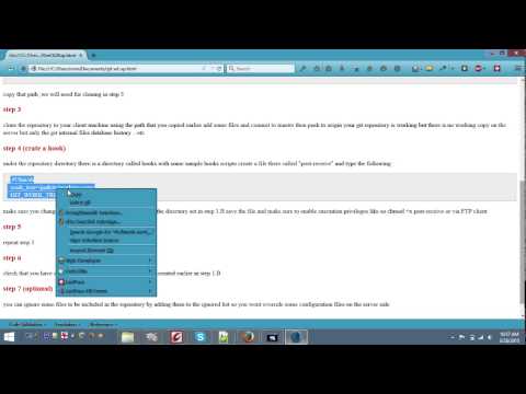 Set up Git on Linux Server over SSH - TortoiseGit on a Windows client machine