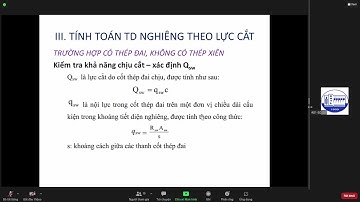 KẾT CẤU BÊ TÔNG ỨNG SUẤT TRƯỚC CHƯƠNG 6: TÍNH TOÁN THEO ĐIỀU KIỆN VẾT NỨT