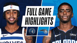 TIMBERWOLVES at MAGIC | FULL GAME HIGHLIGHTS | May 9, 2021