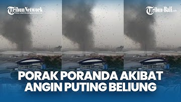 Angin Puting Beliung Terjang Perbatasan Sumedang Bandung