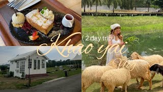 Khaoyai Vlog With mee ! 🌴🍂| Cafe ,คาเฟ่เขาใหญ่🥨, hotle ราคาประหยัด, ปิ้งย่างวิวสวยๆ🥩🥢