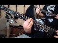 Slayer - Necrophiliac (guitar cover)
