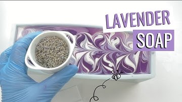 how to make Natural lavender soap (+Recipe With Essential Oil)