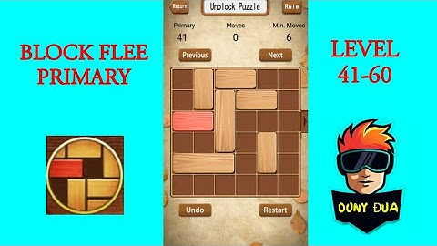 Block Flee Level 41-60 Primary Mode | Numpuz - Dony Đua