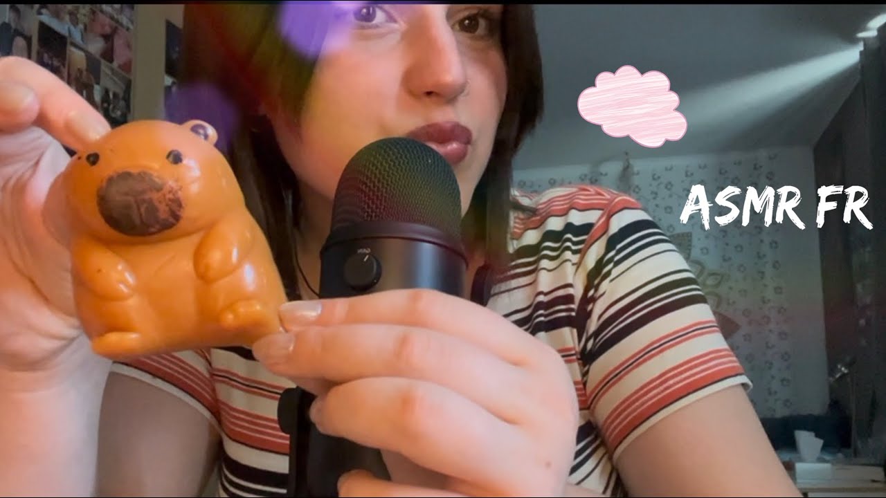ASMR FR | Nouveaux déclencheurs et unboxing ✨❤️ (tapping, whispering, slime,…)