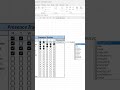 HOW TO CREATE PRESENT TRACKER IN EXCEL #yt #shorts #excel #tracker #data #attendancetracking