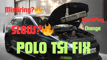 Polo TSI Misfiring? Spark Plug Fix in 10 Mins! #polo #vw #car #automobile #vwpolo