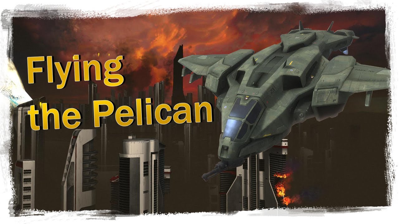 Flying the Pelican (Solo) | Halo: Reach MCC PC