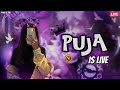 PUJA IS LIVE 👻 FREE FIRE LIVE GUILD TEST 1V4 🔥 #freefirelive  #pujalive #shorts #live #handcam