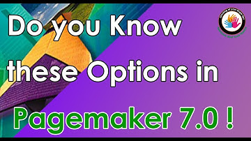 Pagemaker Layout Menu